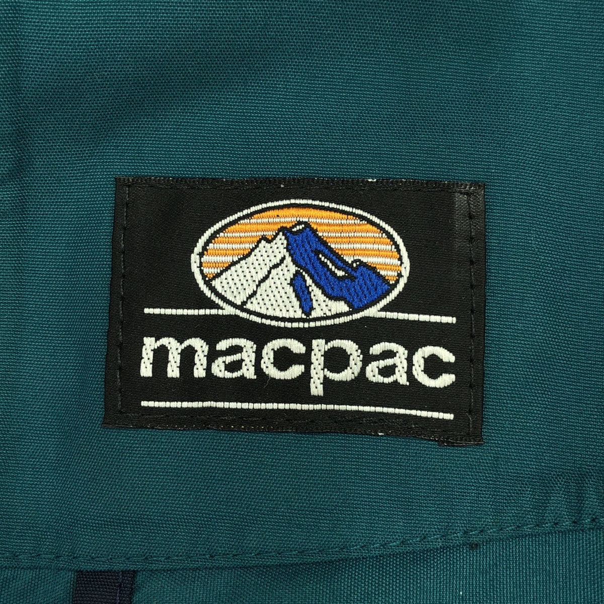 macpac マックパック 90s オールド ロゴワッペン フード付き ジップジャケット S グリーン系 ゴアテックス メンズ