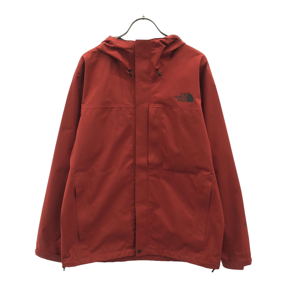 THE NORTH FACE ザノースフェイス ロゴプリント クラウド ジャケット M レッド ゴアテックス NP12012Z アウトドア メンズ