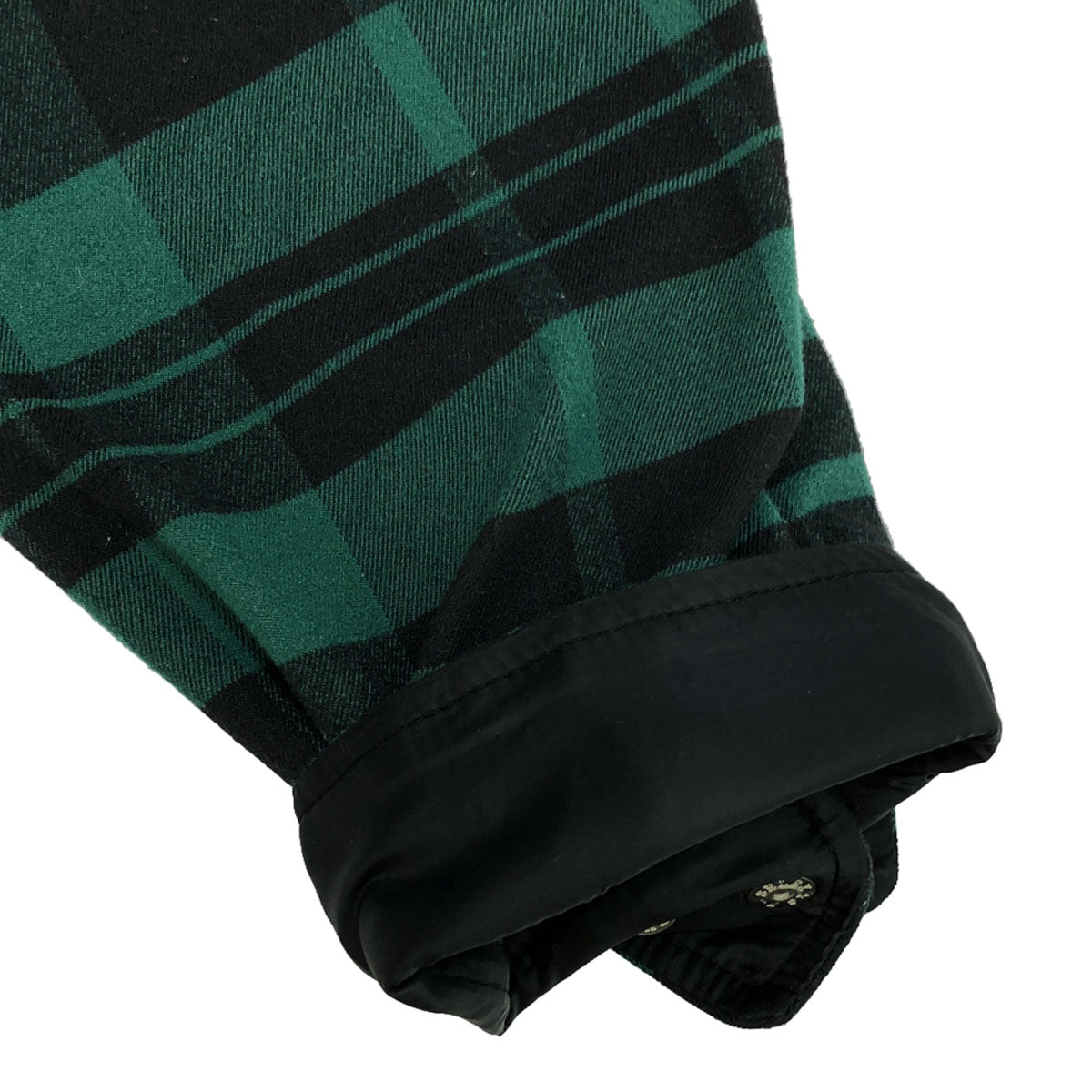 THE NORTH FACE ザノースフェイス チェック柄 長袖 ストレッチフランネル シャツ S ブラック×グリーン NRW62031 アウトドア レディース