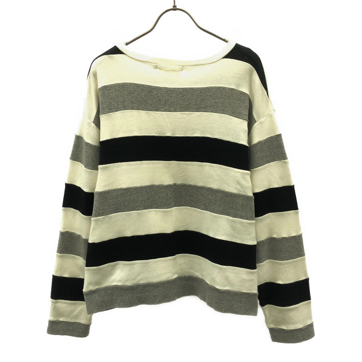 A BATHING APE アベイシングエイプ 日本製 ボーダー柄 長袖 Tシャツ M ロンT メンズ