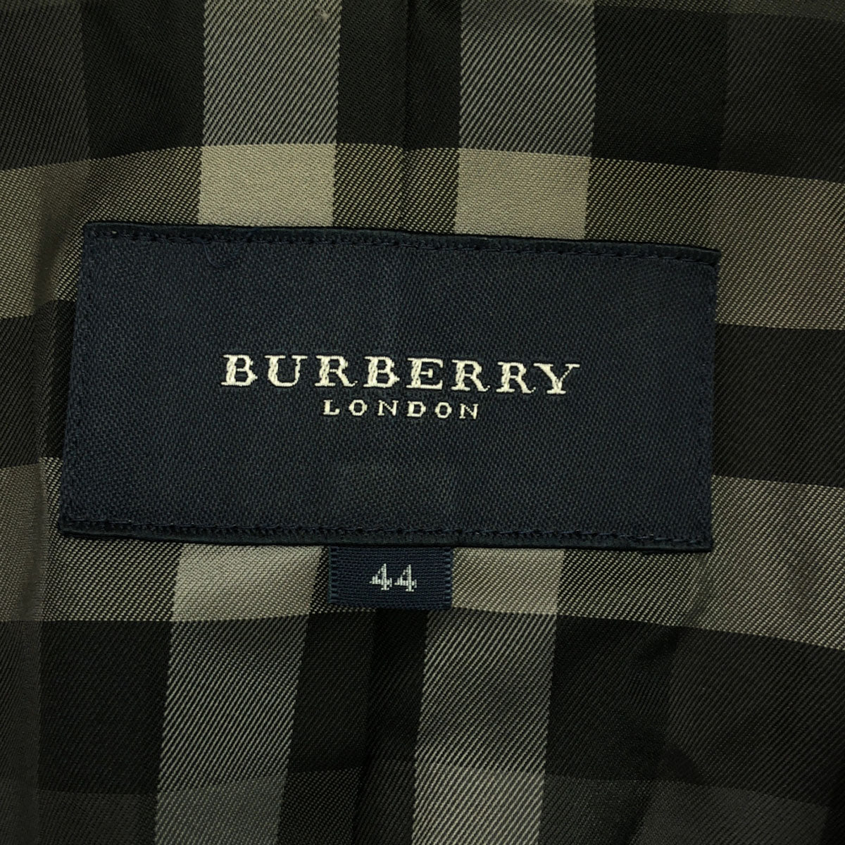BURBERRY LONDON バーバリーロンドン 日本製 三陽商会 テーラードジャケット 44 ブラック レディース