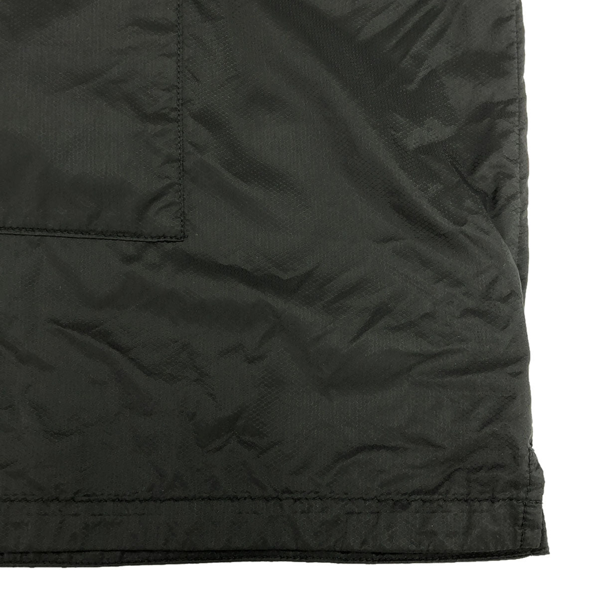 THE NORTH FACE ザノースフェイス ロゴプリント ハーフジップ マウンテンパーカー L(14/16) ホワイト アウトドア キッズ