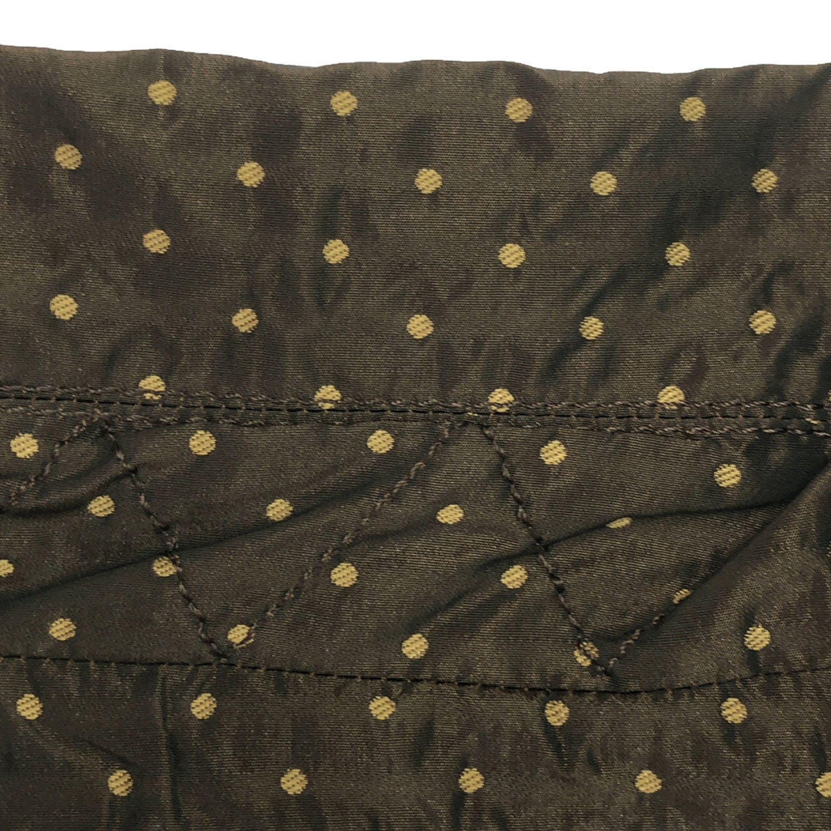 BARNEYS NEWYORK バーニーズニューヨーク ドット ロングコート 36 ブラウン レディース