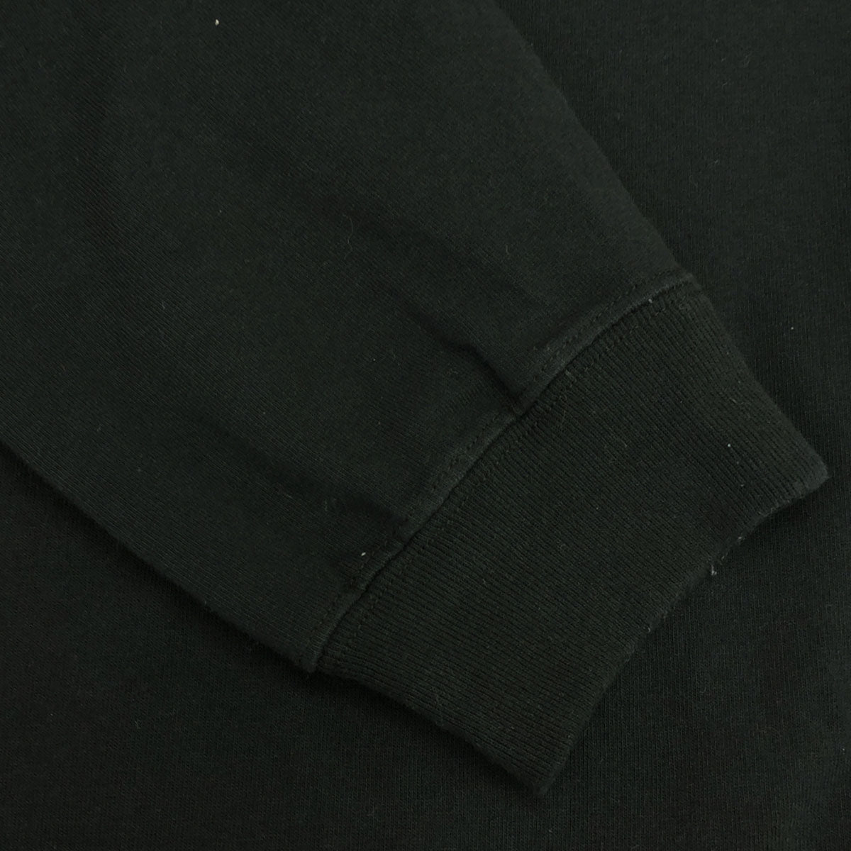 HUF ハフ バックプリント 長袖 Tシャツ L ブラック ロンT カットソー メンズ