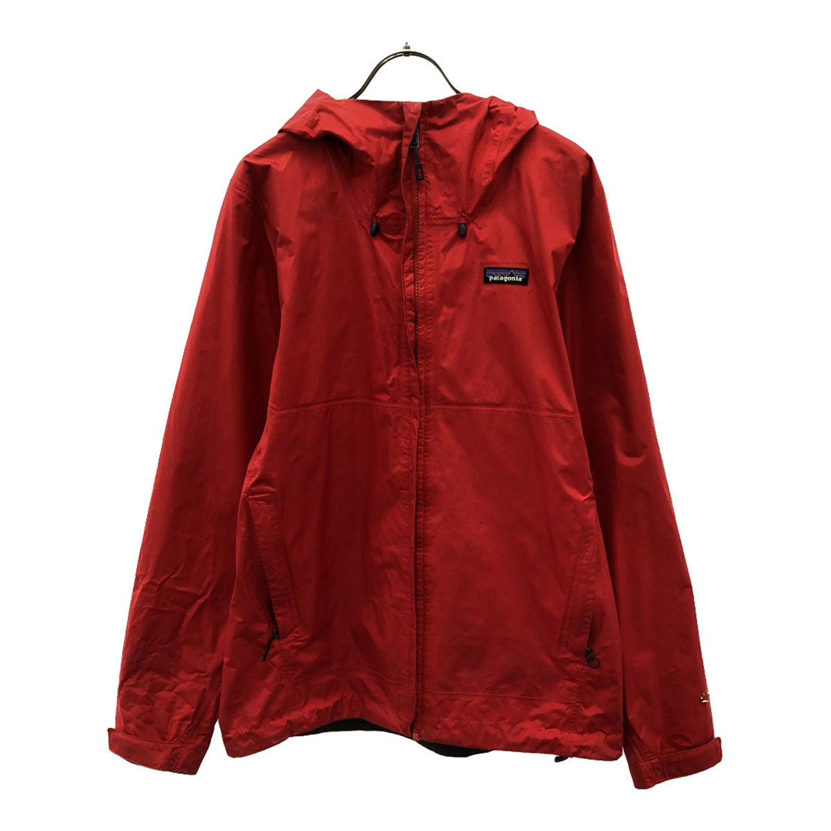 patagonia パタゴニア ロゴ刺? トレントシェル ジャケット S レッド アウトドア 83802 メンズ