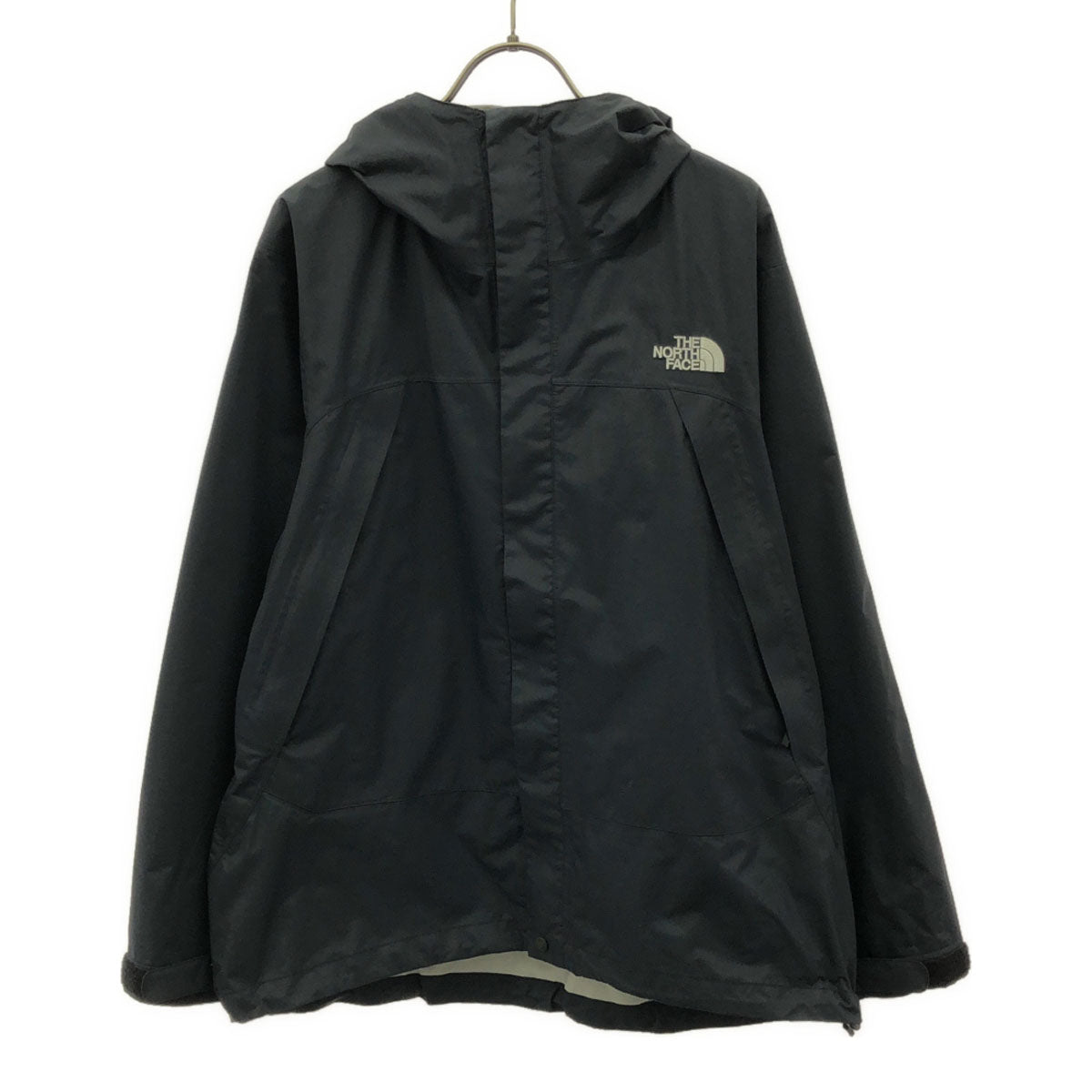 THE NORTH FACE ザノースフェイス ロゴ刺繍 ドットショット ジャケット M ブラック アウトドア NP61930 メンズ