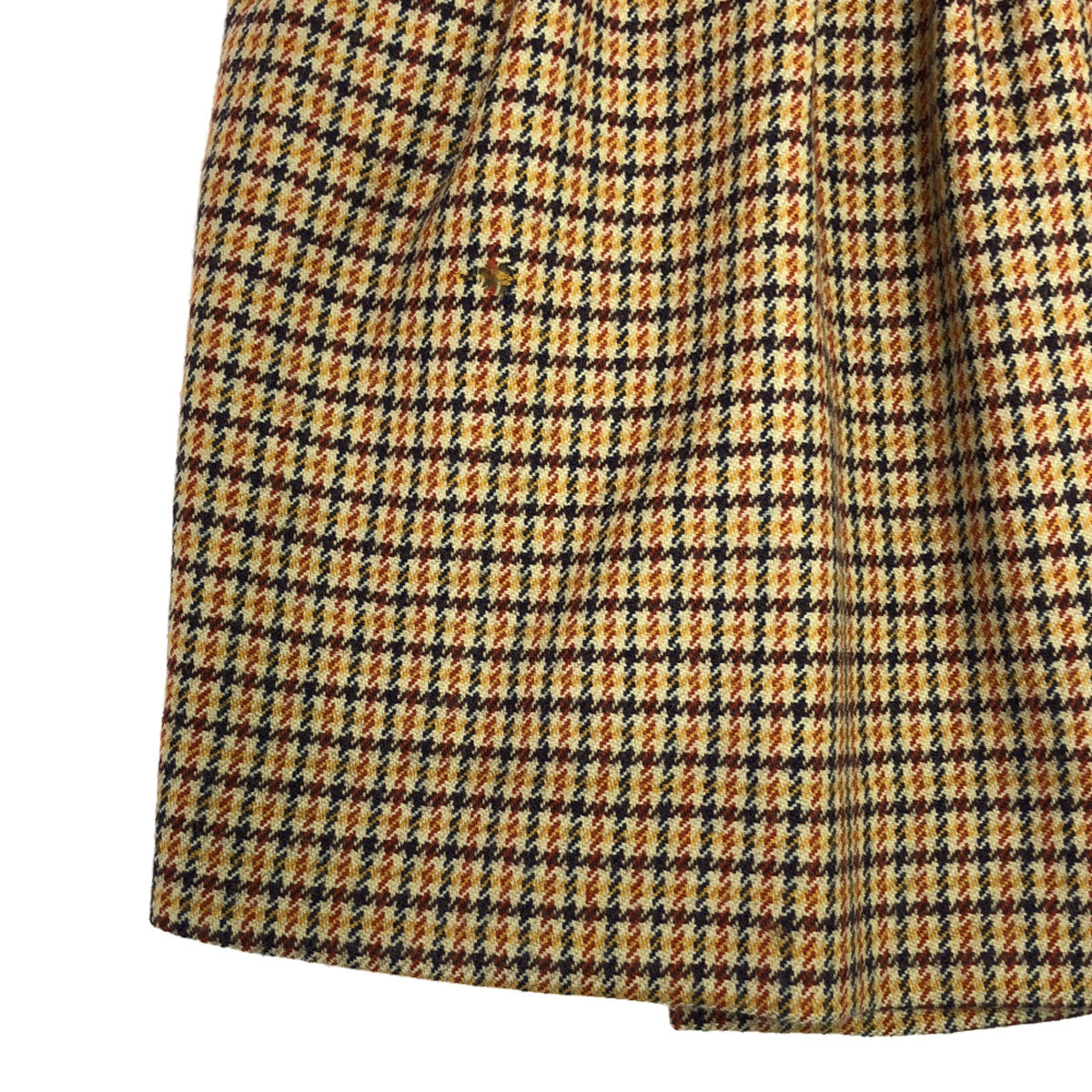 Dior ディオール 日本製 千鳥格子柄 カシュクール ジャンパースカート 100A ブラウン系 裏地付き Diorjunior キッズ