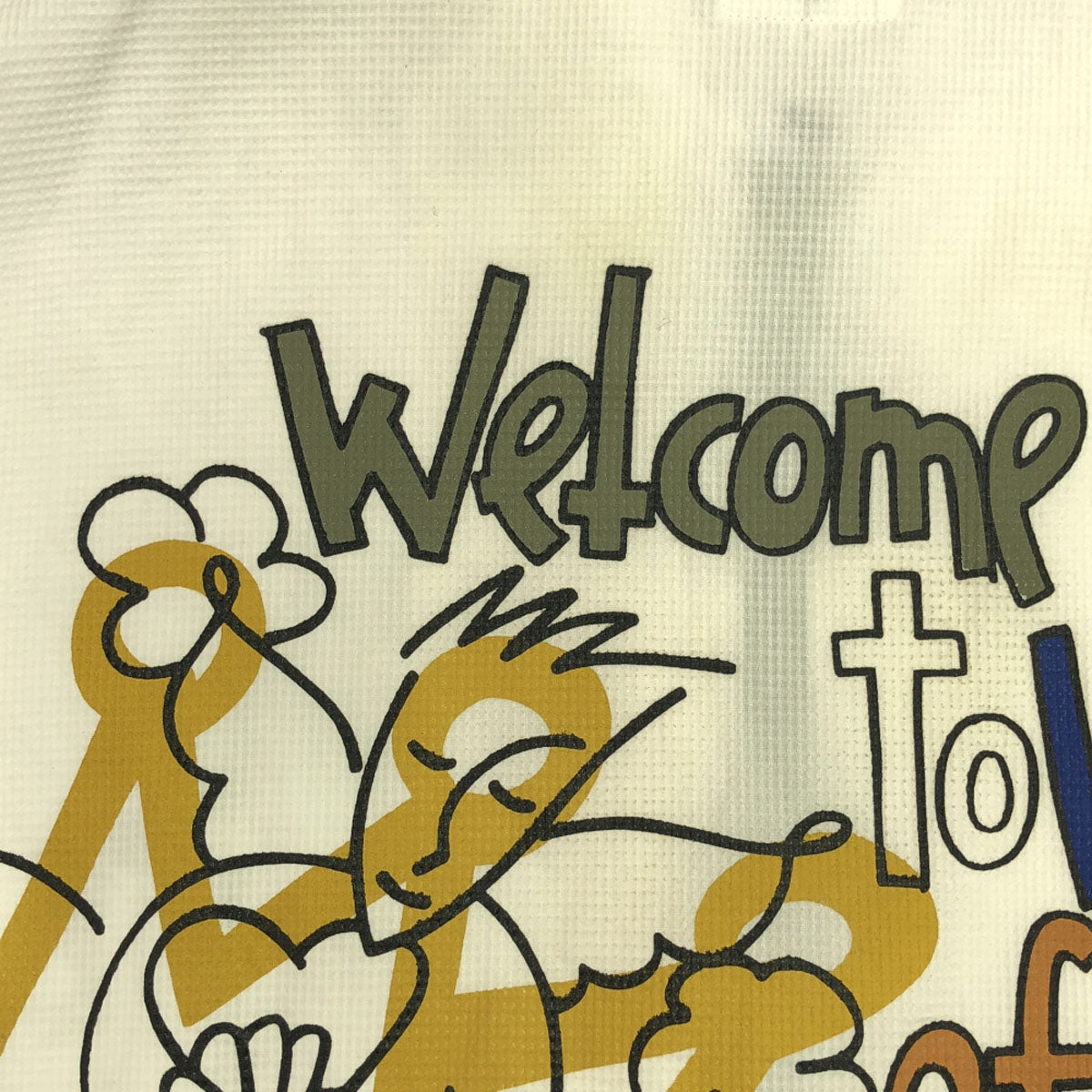 Castelbajac sport カステルバジャックスポーツ プリント柄 フーディー ジップジャケット 2 ホワイト系 ジャンパー メンズ