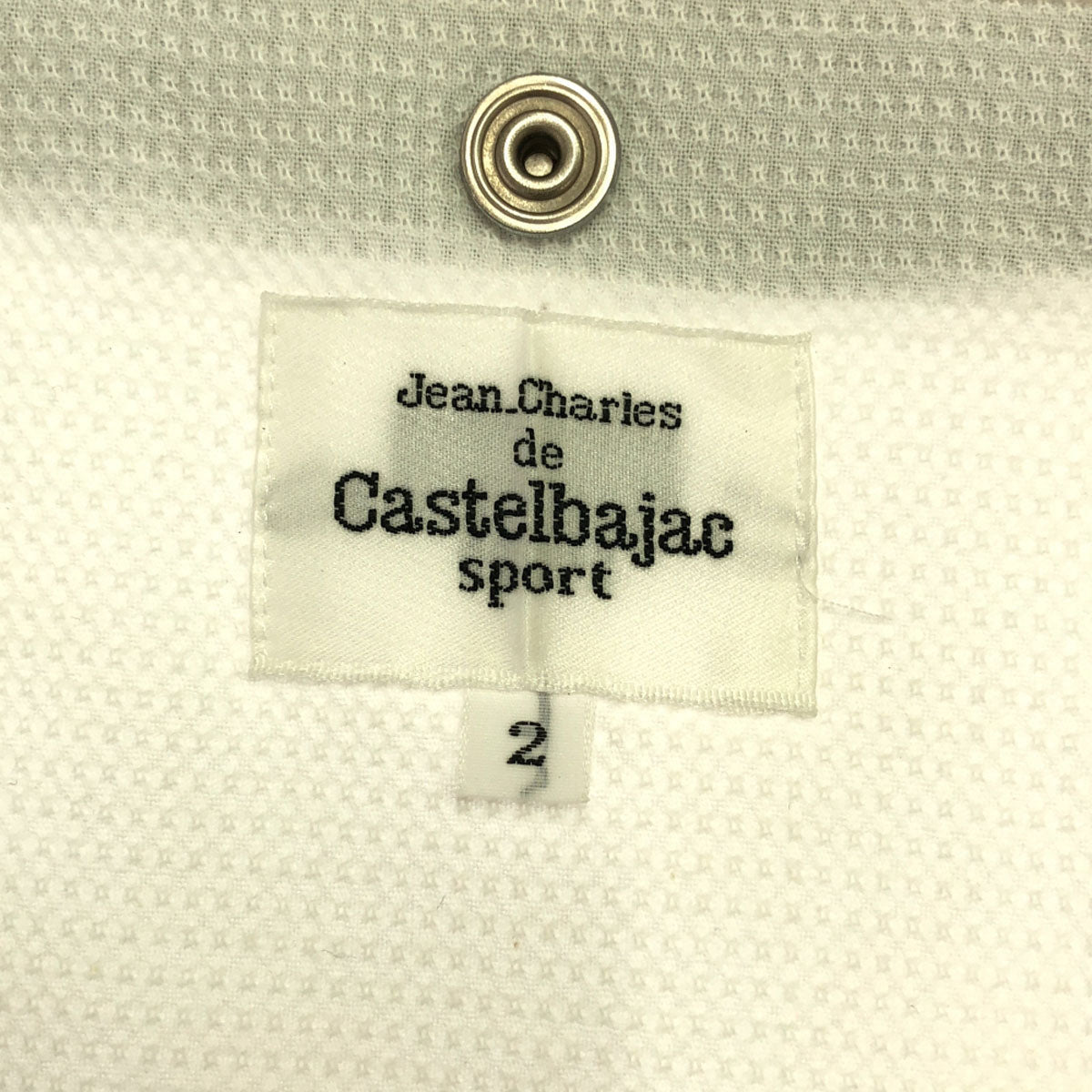 Castelbajac sport カステルバジャックスポーツ プリント柄 フーディー ジップジャケット 2 ホワイト系 ジャンパー メンズ