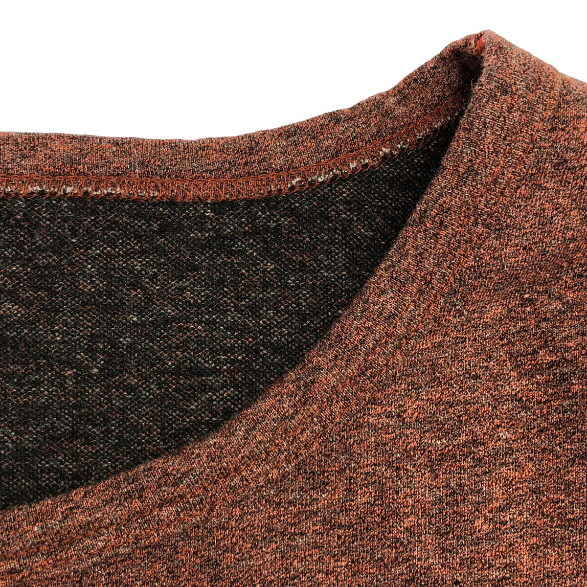 Ron Herman ロンハーマン 日本製 長袖 クルーネック コットン カットソー S ボルドー ポケット付き メンズ