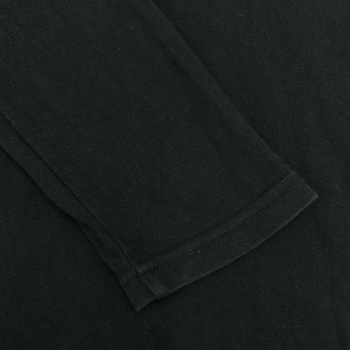 HYSTERIC GLAMOUR ヒステリックグラマー ロゴ刺繍 長袖 タートルネック カットソー FREE ブラック ロンT メンズ