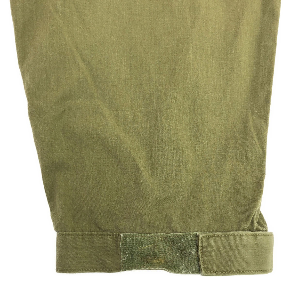 Nigel Cabourn ナイジェルケーボン クロップド カーゴパンツ カーキ ボタンフライ レディース