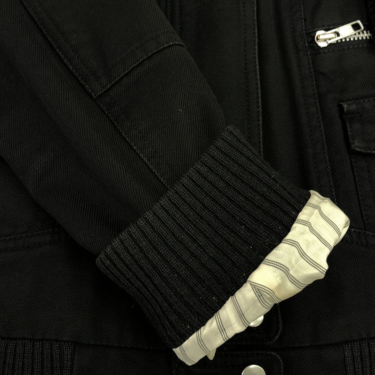 MARC JACOBS マークジェイコブス コットンジャケット 6 ブラック レディース