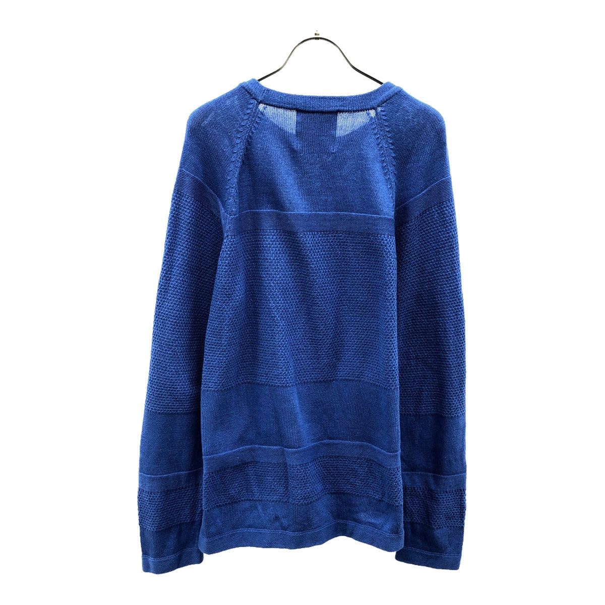 MACKINTOSH PHILOSOPHY マッキントッシュフィロソフィー 三陽商会 長袖 コットン ニット 40 ブルー セーター メンズ