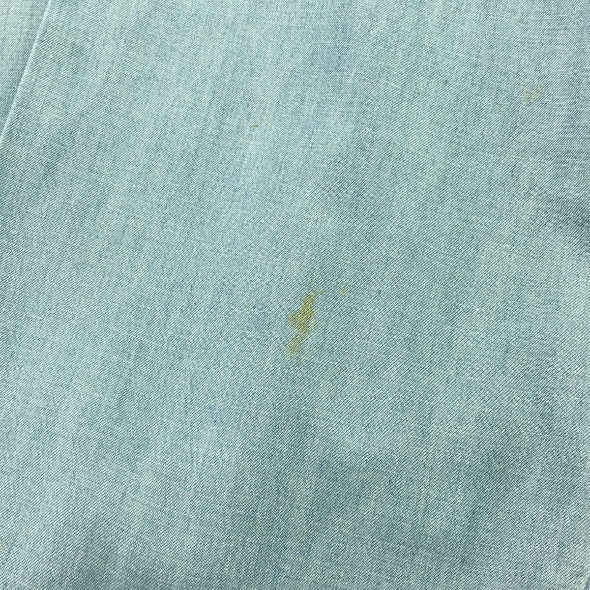 KENZO JEANS ケンゾージーンズ 90s 日本製 オールド 長袖 ボタンダウンシャツ S ブルー系 メンズ