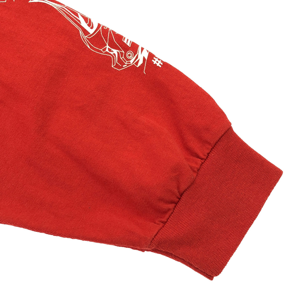 FR2 エフアールツー プリント柄 長袖 Tシャツ L レッド ロンT ULTRAMAN メンズ