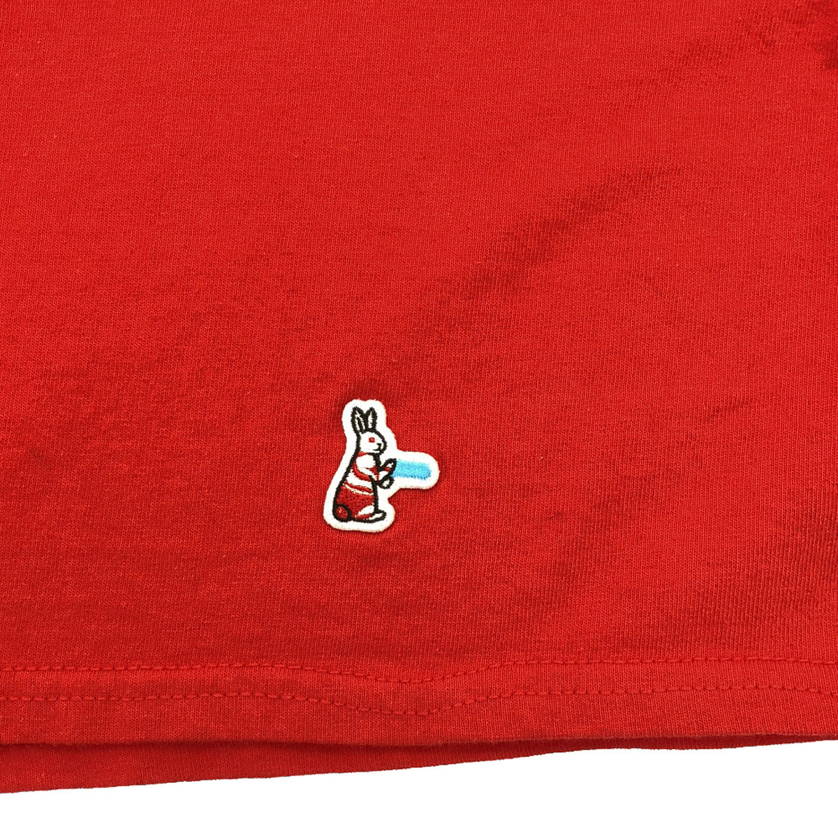 FR2 エフアールツー プリント柄 長袖 Tシャツ L レッド ロンT ULTRAMAN メンズ