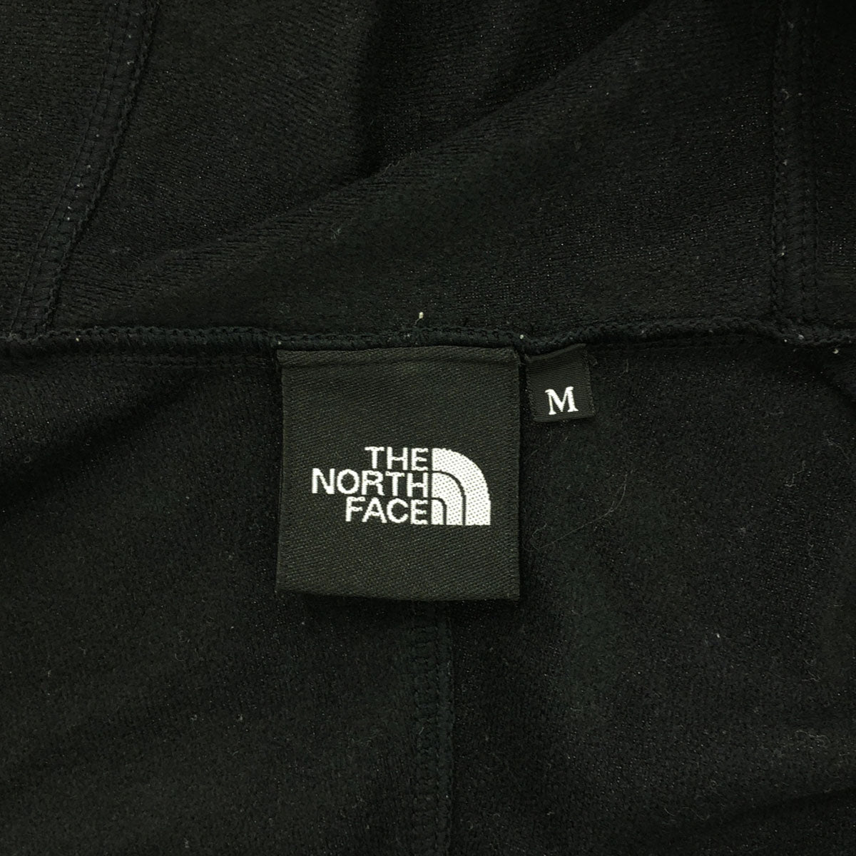 THE NORTH FACE ザノースフェイス ロゴ刺繍 長袖 モーメンタムフーディ ジップパーカー M ブラック アウトドア NT11303 メンズ