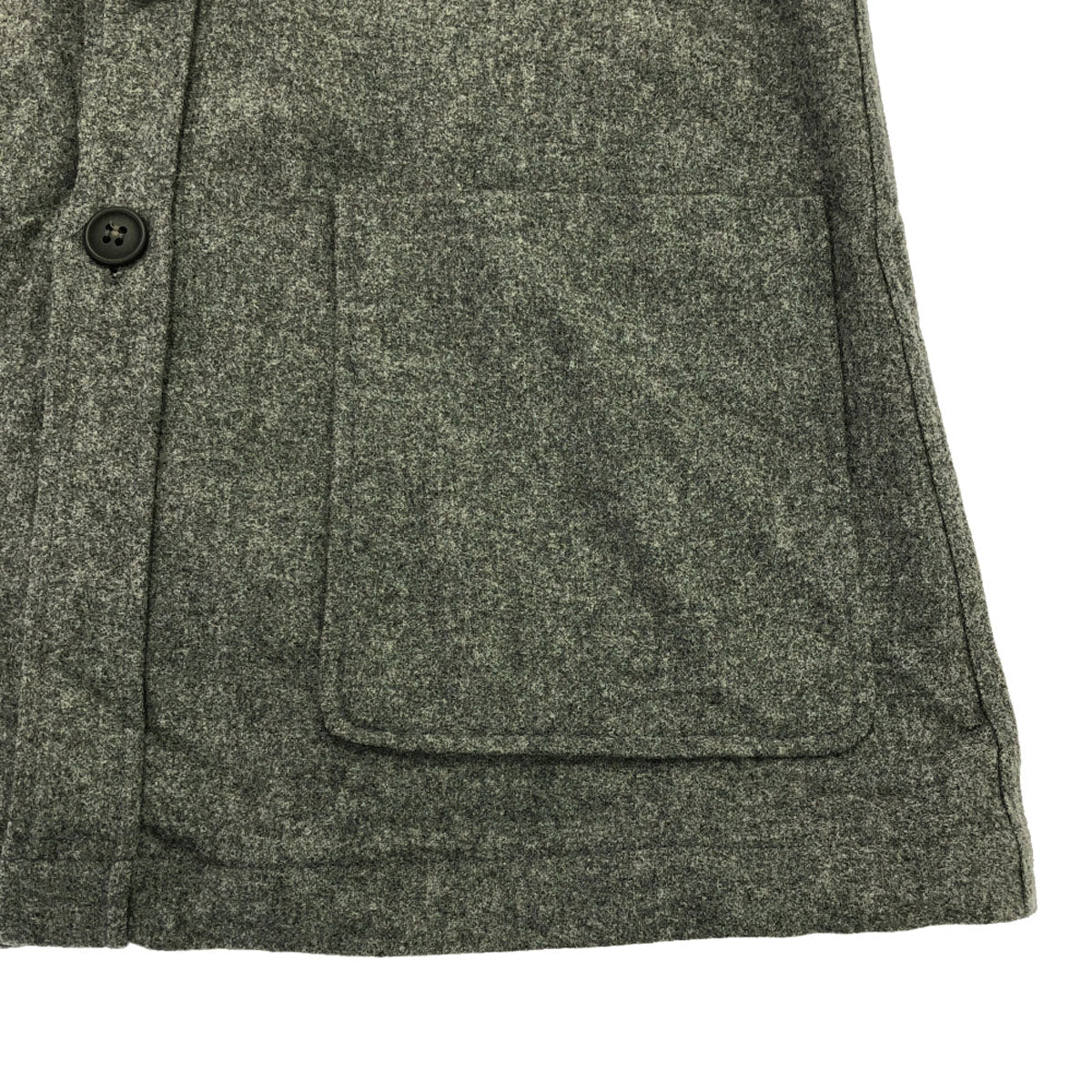 A.P.C. アーペーセー フランス製 ウールブレンド シャツジャケット 2 グレー メンズ