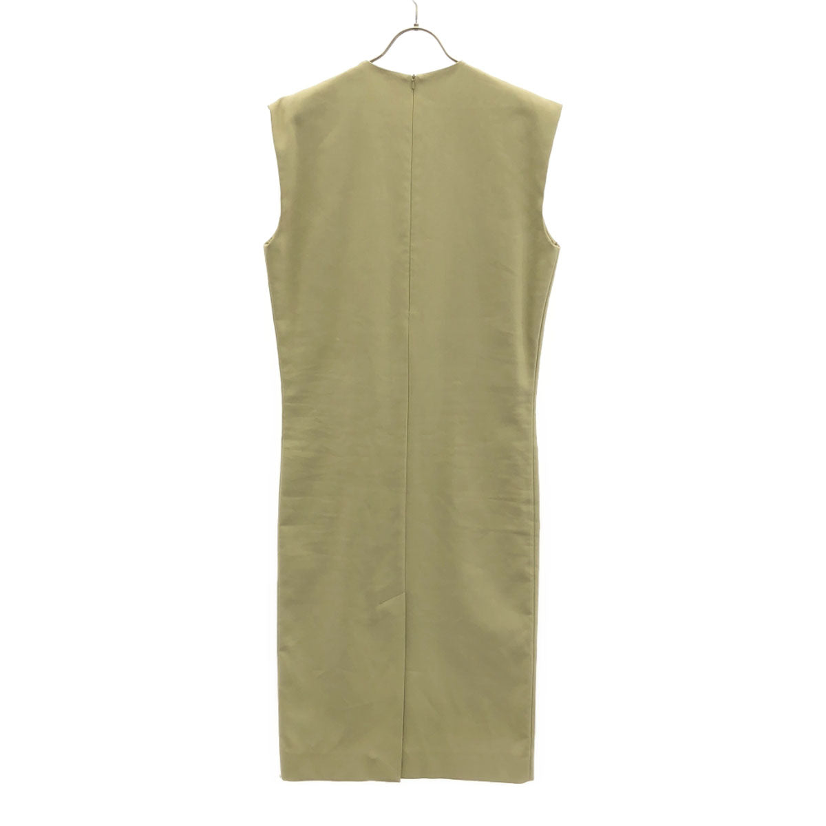 SPORTMAX スポーツマックス イタリア製 ノースリーブ ワンピース 42 ベージュ系 レディース