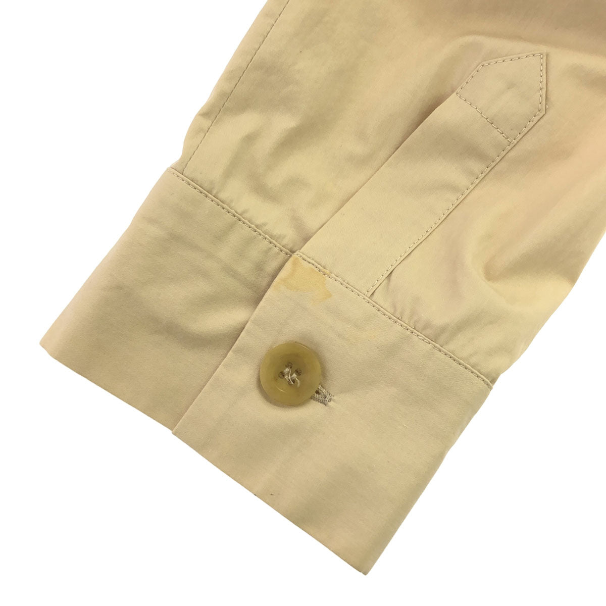 Salvatore Ferragamo サルヴァトーレフェラガモ 90s イタリア製 オールド 長袖 ワンピース 42 ベージュ ベルト付き レディース