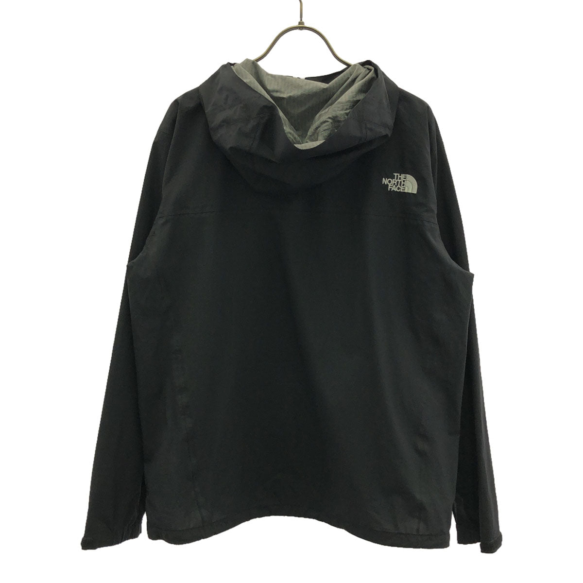 THE NORTH FACE ザノースフェイス ロゴ刺繍 ベンチャー ジャケット L ブラック アウトドア NP12006 メンズ