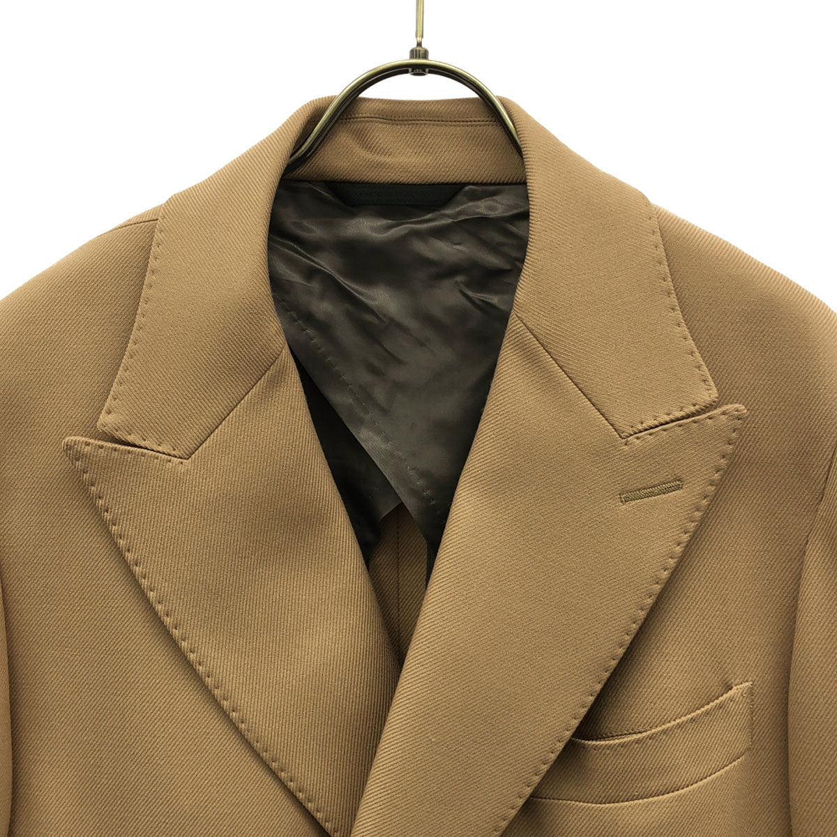 Durban ダーバン 日本製 ウール100% ロングコート LL ベージュ メンズ