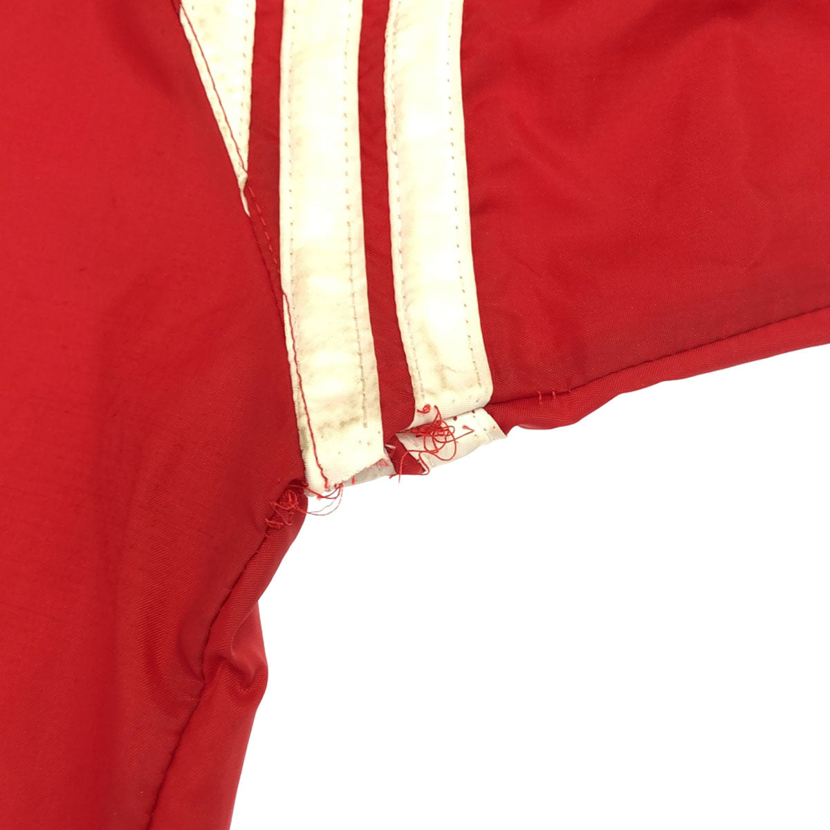 adidas アディダス ヴィンテージ トレフォイルロゴ ウィンドブレーカー M レッド メンズ