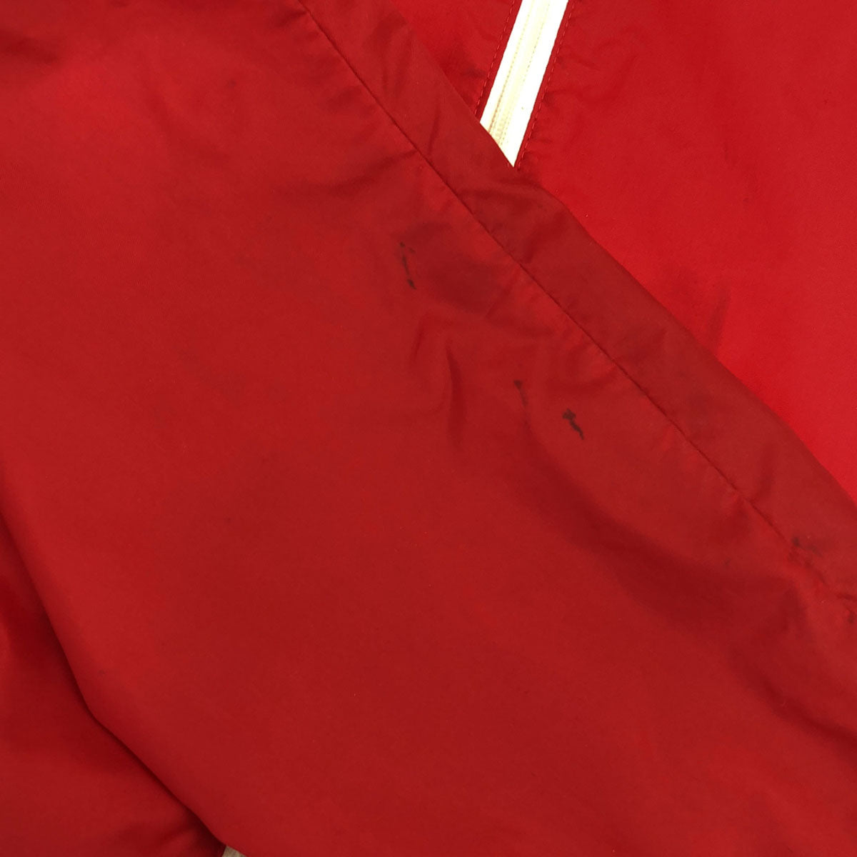 adidas アディダス ヴィンテージ トレフォイルロゴ ウィンドブレーカー M レッド メンズ