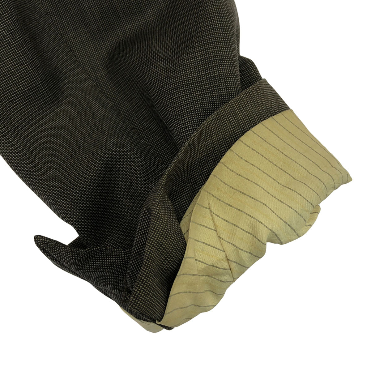 Ermenegildo Zegna エルメネジルド ゼニア テーラードジャケット ブラウン 肩パット入り メンズ