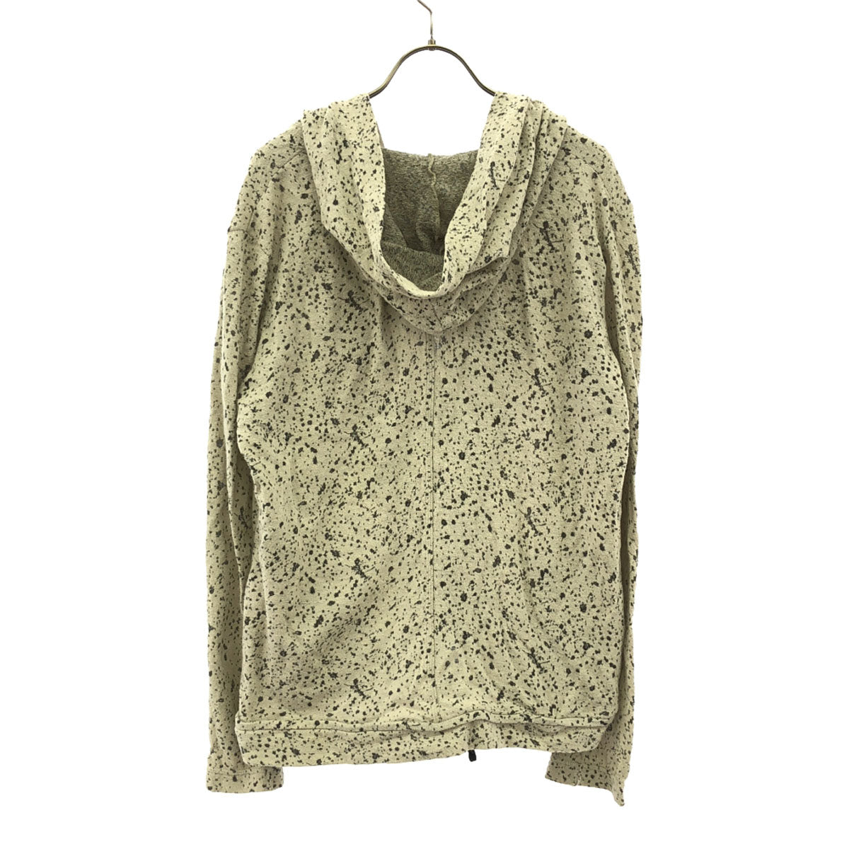 DIET BUTCHER SLIM SKIN ダイエットブッチャースリムスキン 日本製 総柄 長袖 パーカー 2 グレージュ メンズ