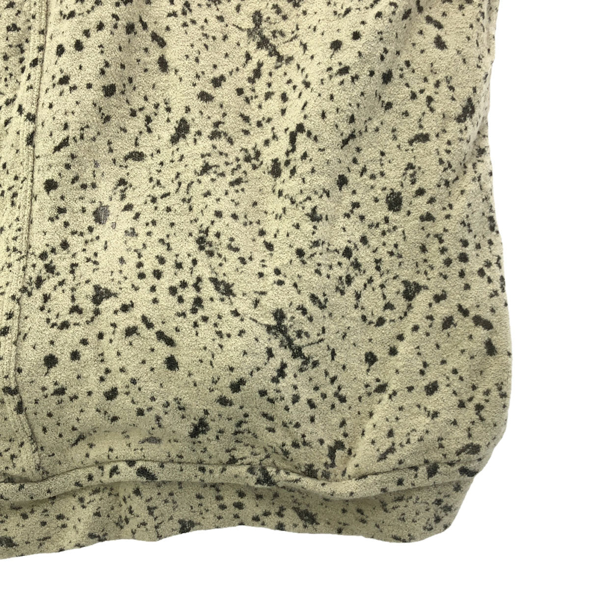 DIET BUTCHER SLIM SKIN ダイエットブッチャースリムスキン 日本製 総柄 長袖 パーカー 2 グレージュ メンズ