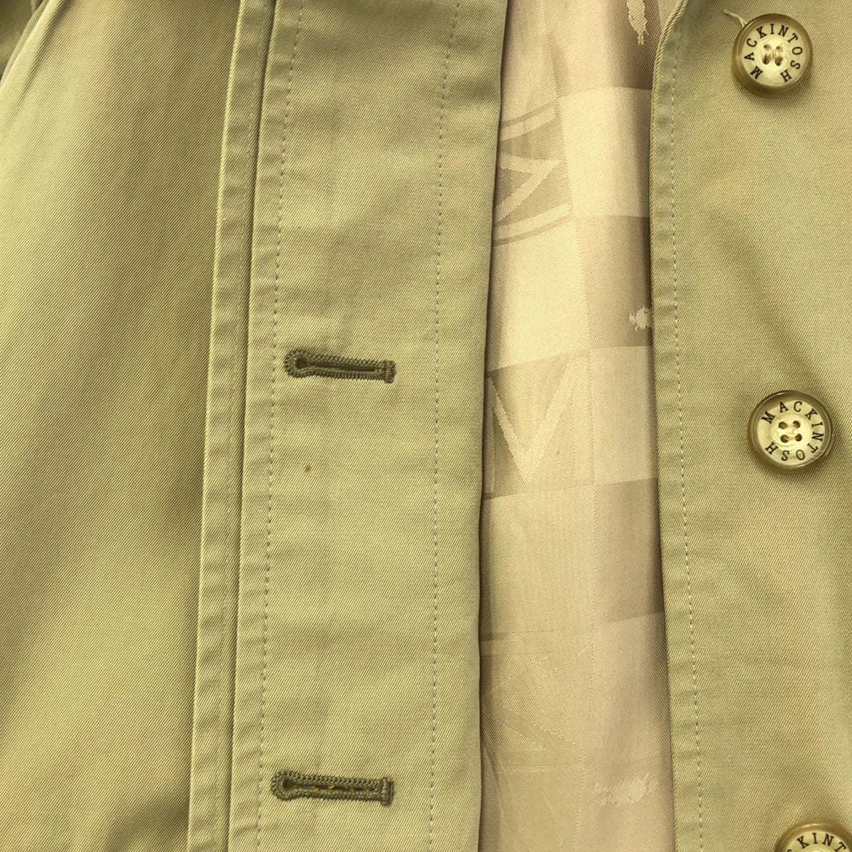 Mackintosh マッキントッシュ トレンチコート 32 ベージュ系 レディース