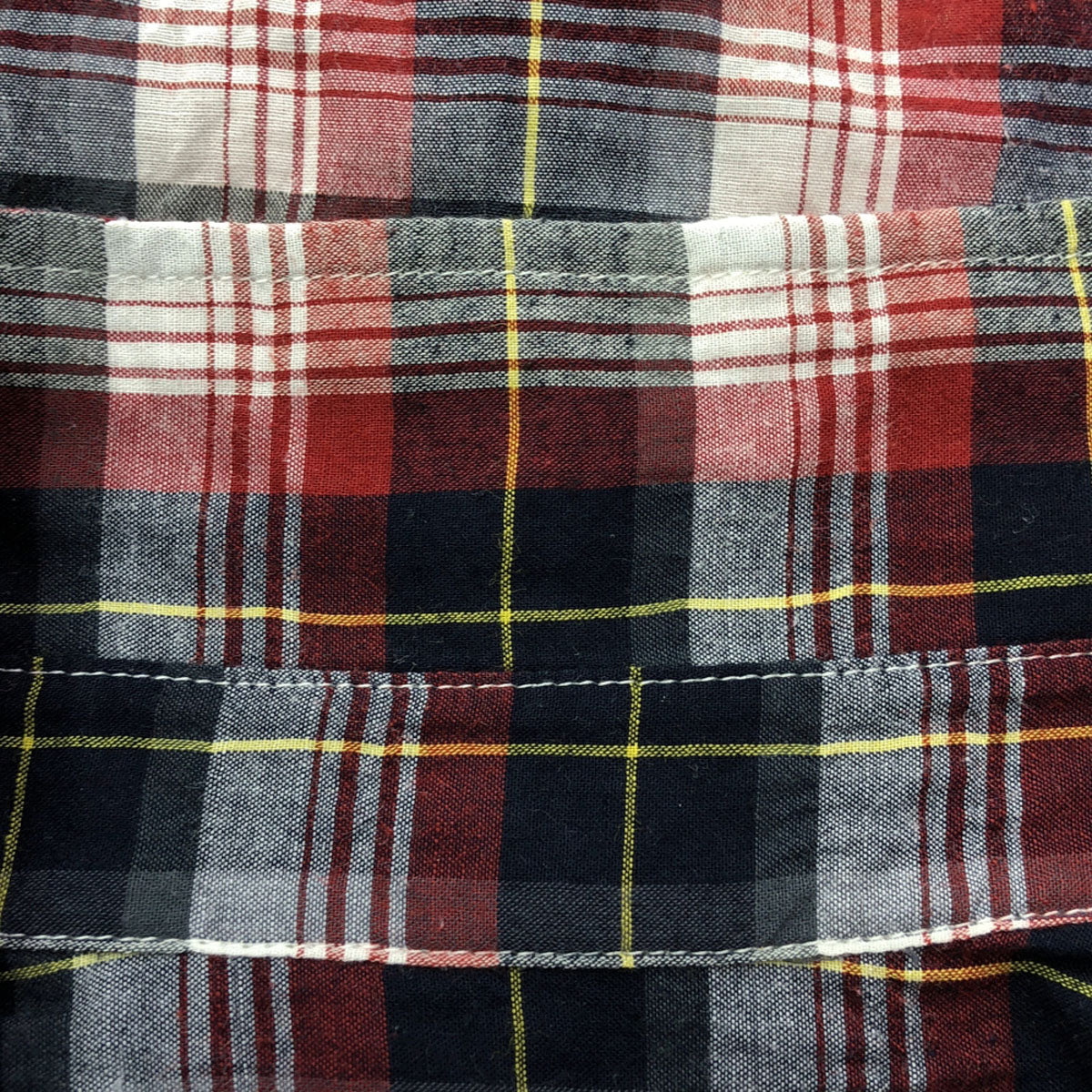 THE NORTH FACE ザノースフェイス チェック柄 長袖 シャツ M レッド×ブラック アウトドア NRW11406 レディース