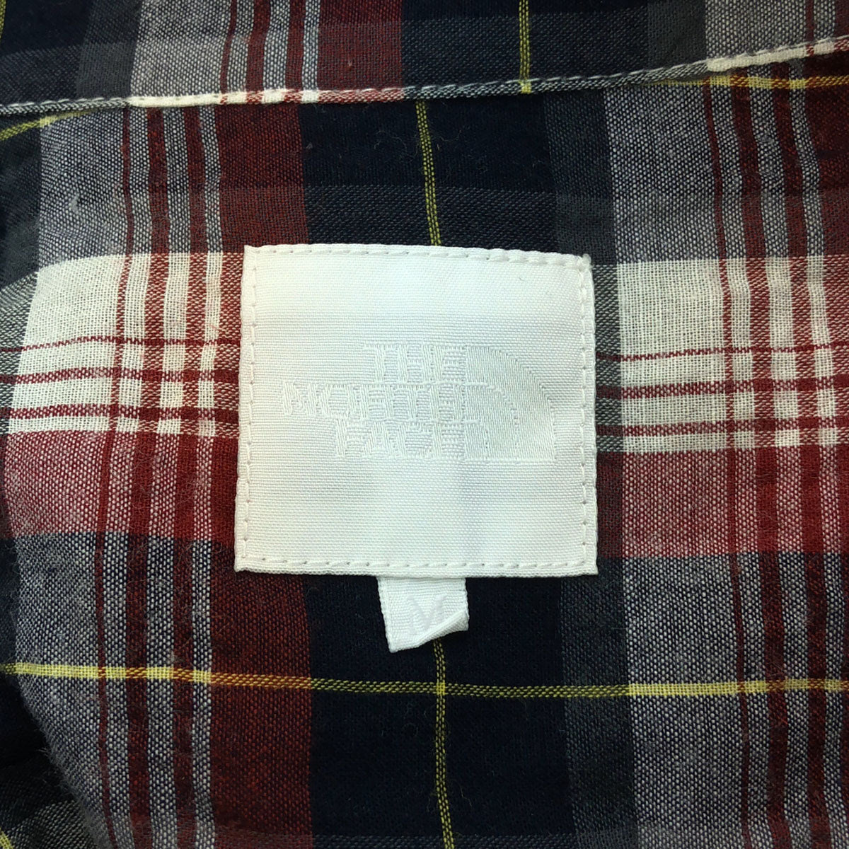 THE NORTH FACE ザノースフェイス チェック柄 長袖 シャツ M レッド×ブラック アウトドア NRW11406 レディース
