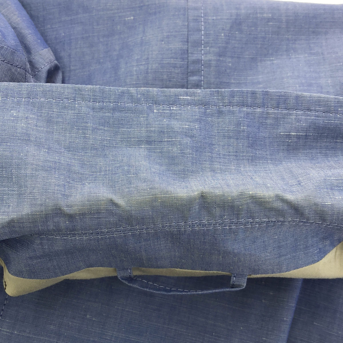 MACKINTOSH PHILOSOPHY マッキントッシュフィロソフィー リネンブレンド ダブル ジャケット 38 ライトブルー レディース