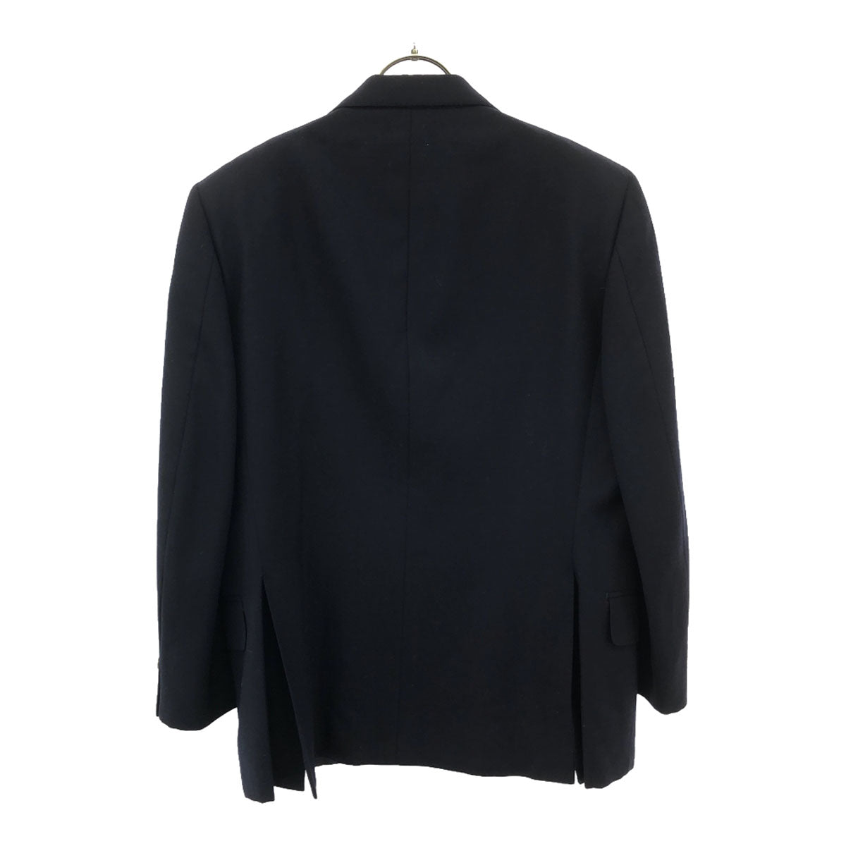 Burberrys バーバリーズ 90s ウール100% オールド テーラードジャケット ネイビー 肩パット入り メンズ