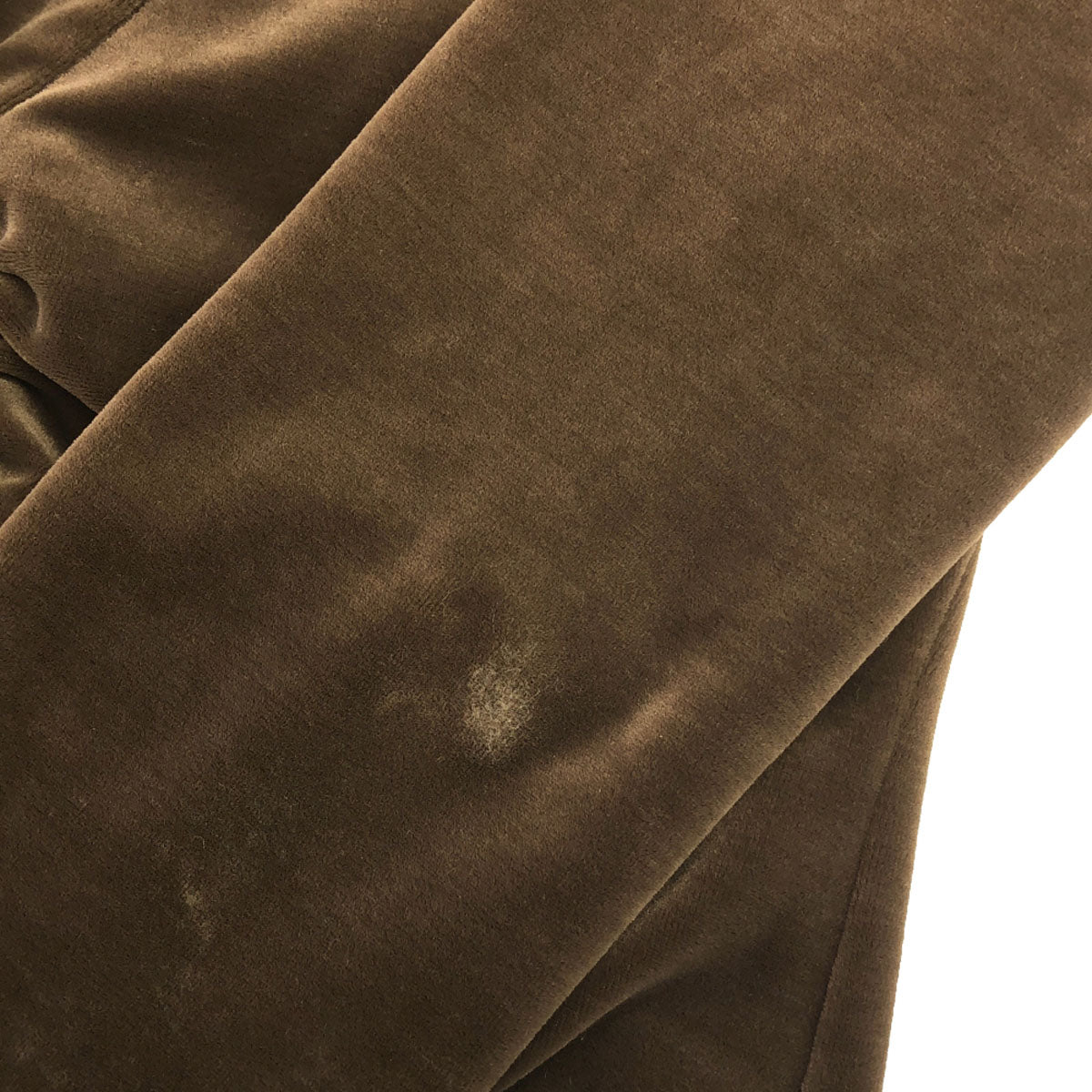 FOXEY NEW YORK フォクシー ニューヨーク 日本製 長袖 ベロア カーディガン 38 ブラウン レディース