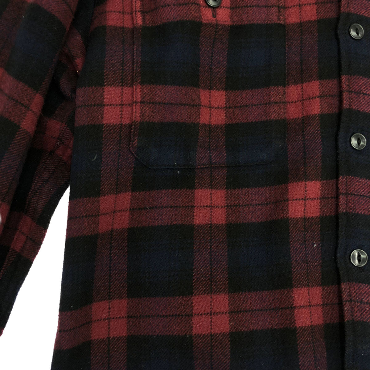 THE NORTH FACE ザノースフェイス DYNAMIX SHIRT チェック柄 長袖 ネルシャツ M レッド×ブラック アウトドア NT26150 メンズ