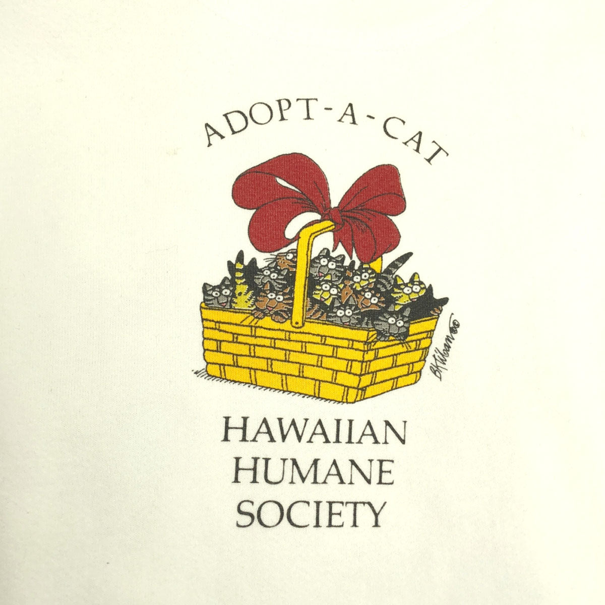 Crazy Shirt クレイジーシャツ 90s USA製 オールド プリント柄 長袖 スウェット S ホワイト トレーナー クリバンキャット バックプリント メンズ