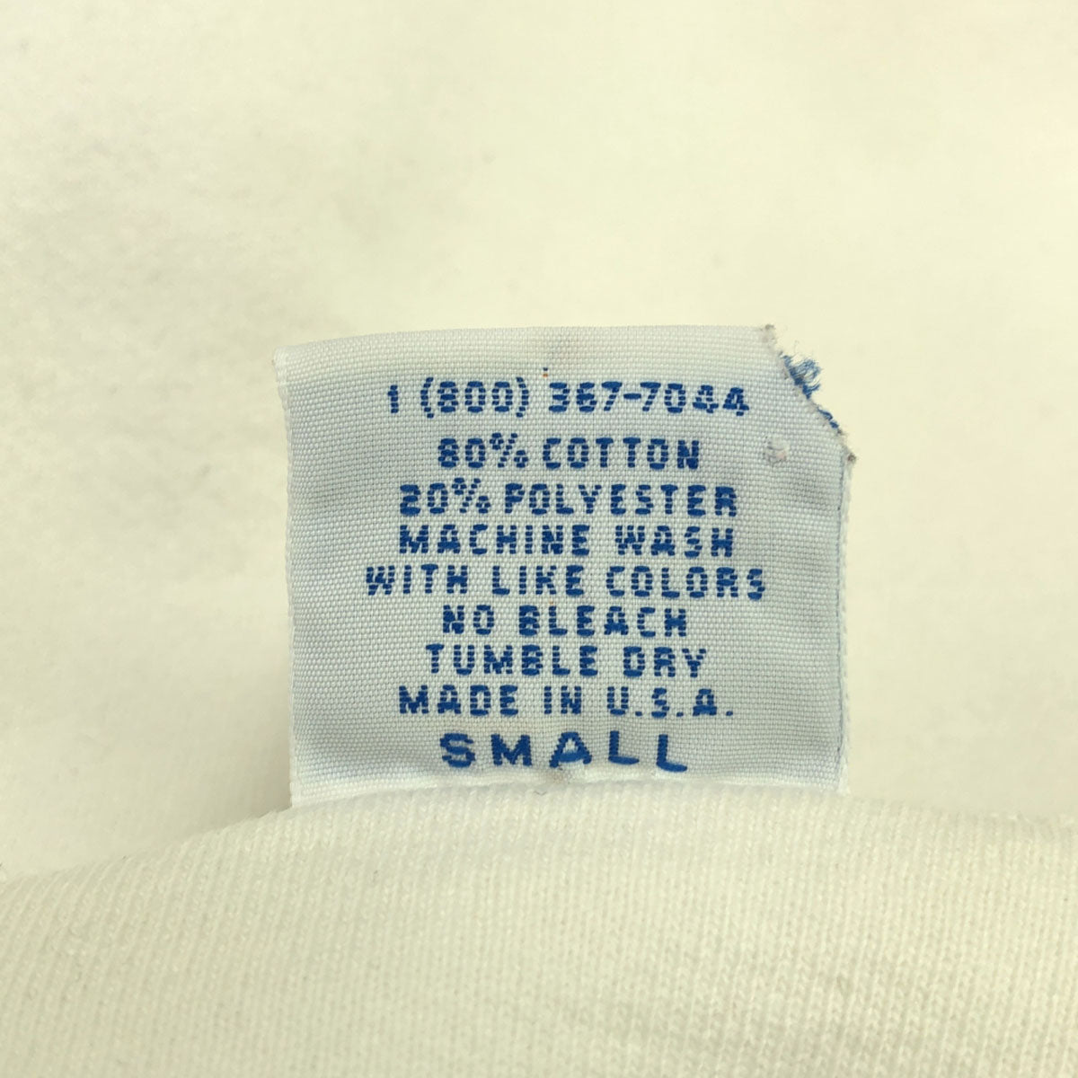 Crazy Shirt クレイジーシャツ 90s USA製 オールド プリント柄 長袖 スウェット S ホワイト トレーナー クリバンキャット バックプリント メンズ