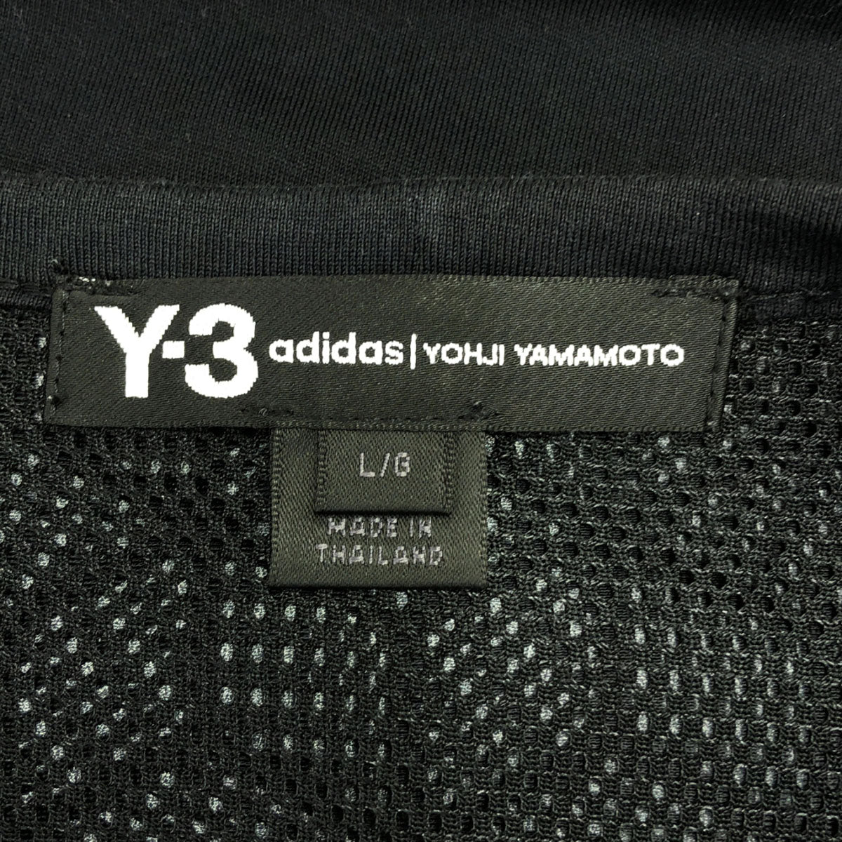 Y-3 ワイスリー adidas YOHJI YAMAMOTO 長袖 ショールデザイン カットソー L ブラック レディース