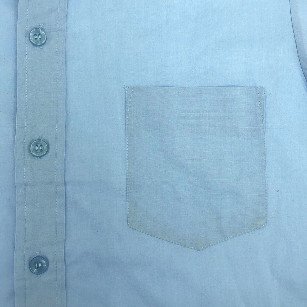 パリアーニ 70s ヴィンテージ 長袖 シャツ 15 ライトブルー メンズ