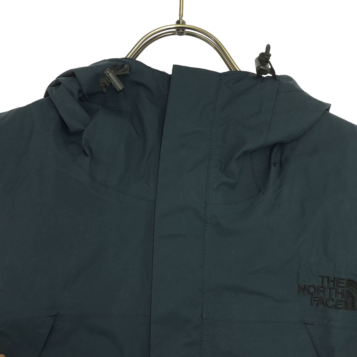 THE NORTH FACE ザノースフェイス ロゴ刺繍 ドットショット ジャケット M ネイビー アウトドア NP10180 メンズ