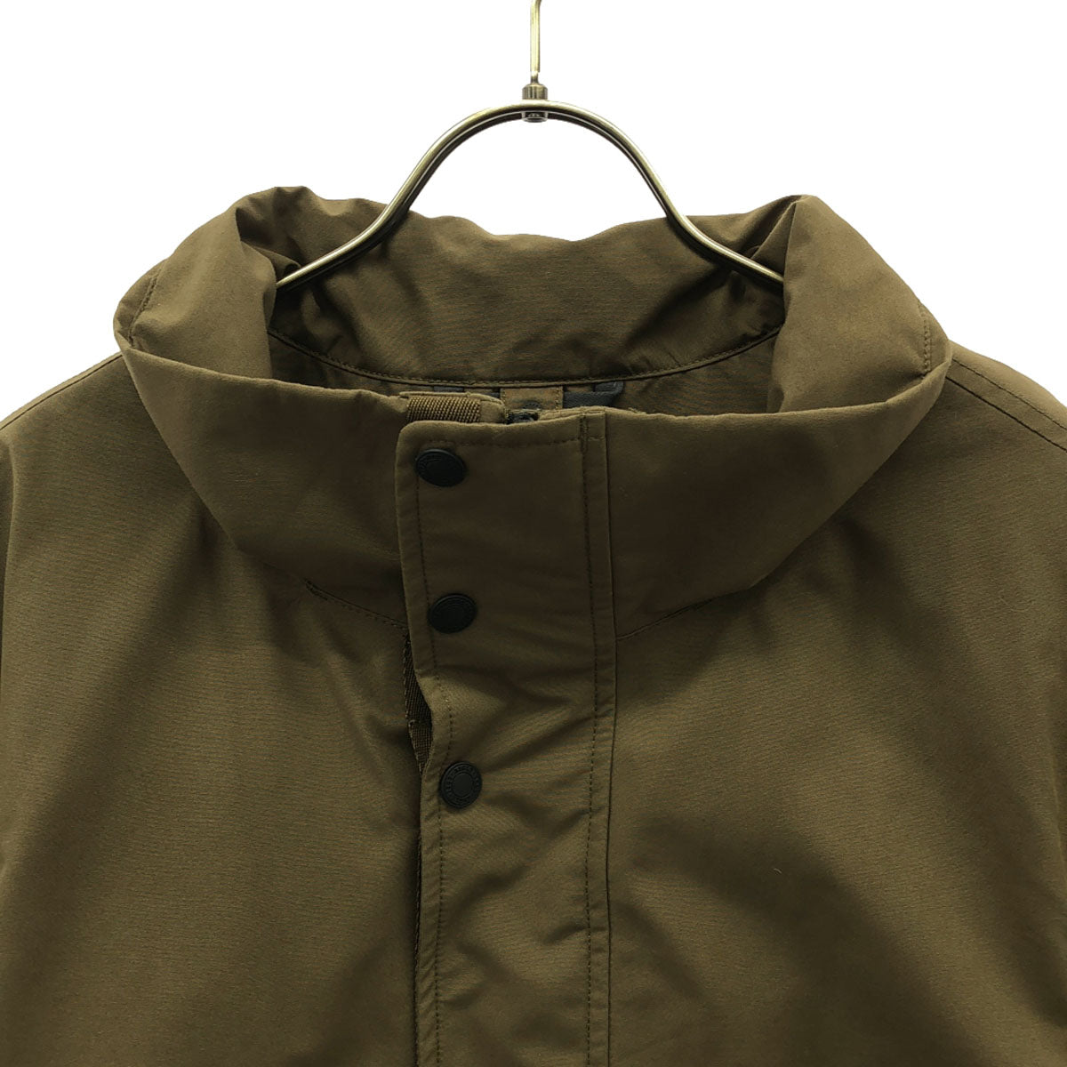 AIGLE エーグル GORE-TEX ロゴワッペン ジップジャケット M カーキ アウトドア メンズ