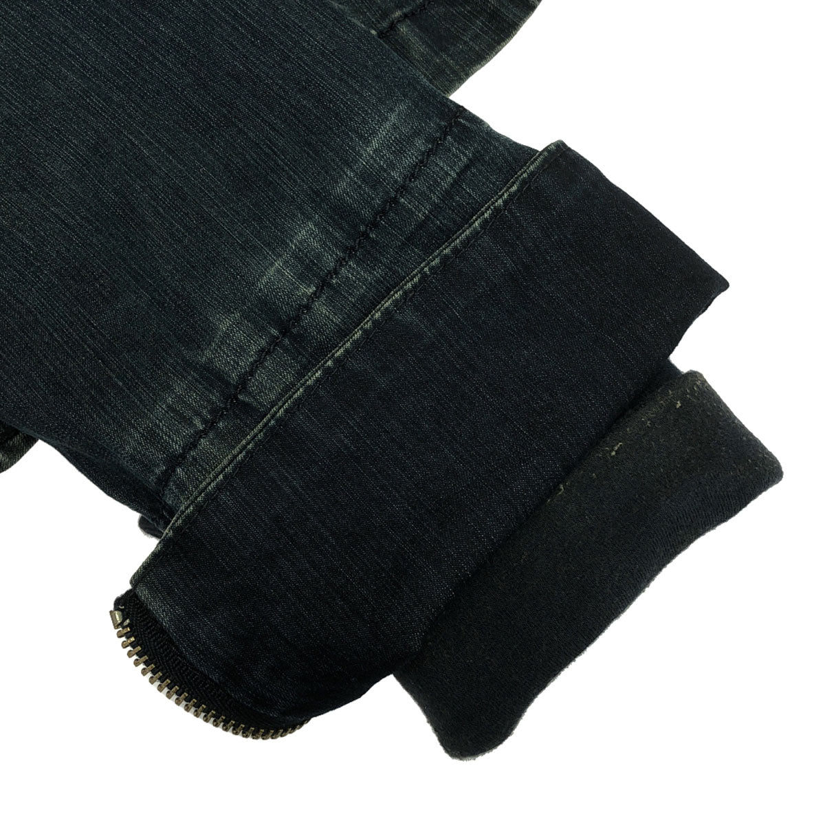 MAX&CO マックスアンドコー ベルト付き ジップ デニムテーラードジャケット 46 レディース