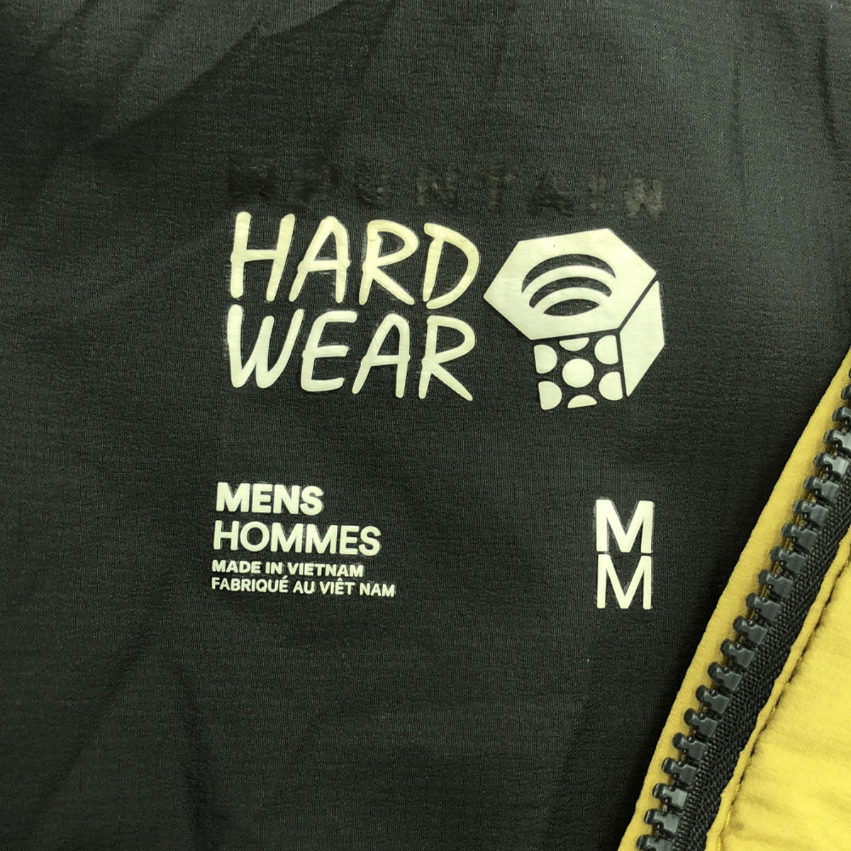 MOUNTAIN HARDWEAR マウンテン ハードウェア ロゴプリント ナイロンジャケット M カーキ 登山 アウトドア メンズ