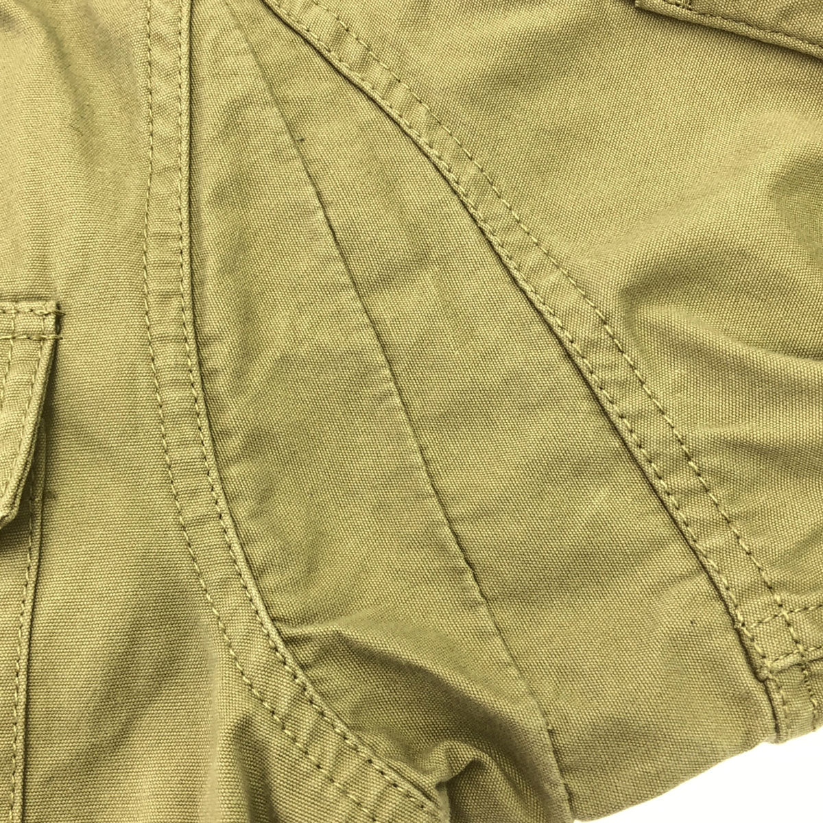 セスラ U.S.NAVY AN-J2 フライトジャケット M ベージュ メンズ