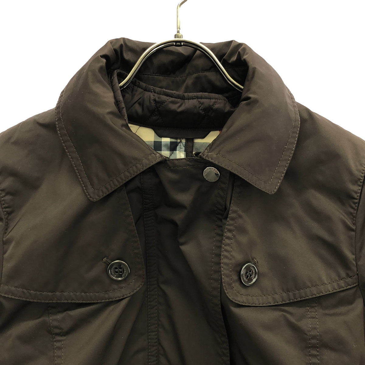 BURBERRY LONDON バーバリーロンドン 三陽商会 ライナー付き トレンチコート 38 ブラウン レディース
