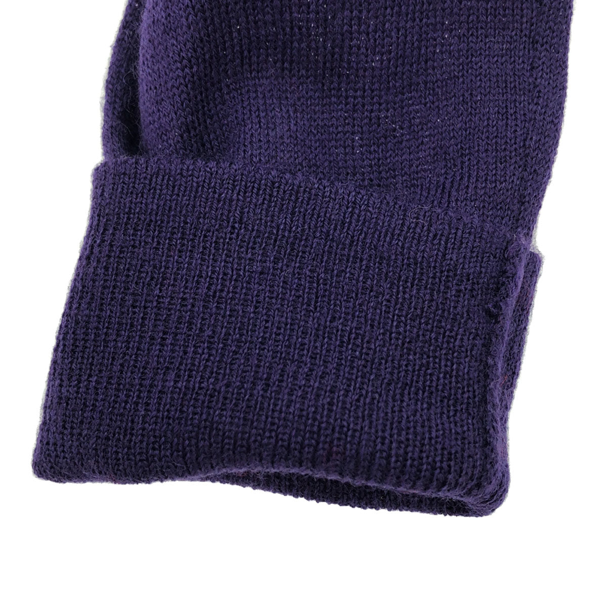 ARMANI EXCHANGE アルマーニ エクスチェンジ ウールブレンド 長袖 タートルネック セーター XS レッド×パープル ニット レディース